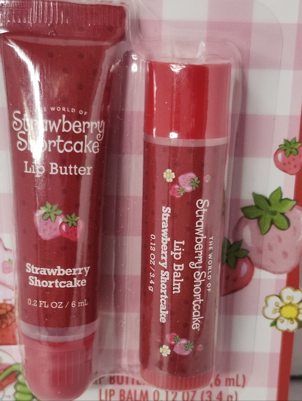 Strawberry Shortcake Strawberry Scented Lip Duo & Lip Scrub - Picture 3 of 7